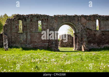 Dames Blanches Prieuré près de Boscobel House dans le Shropshire Banque D'Images