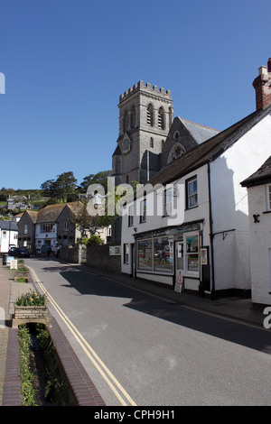 Le VILLAGE DE BIÈRE DANS L'EST DU DEVON. UK. Banque D'Images