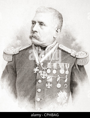 José de la Cruz Porfirio Díaz Mori, 1830 - 1915. 29e président du Mexique. À partir de l'Illustration Publié 1897. Banque D'Images