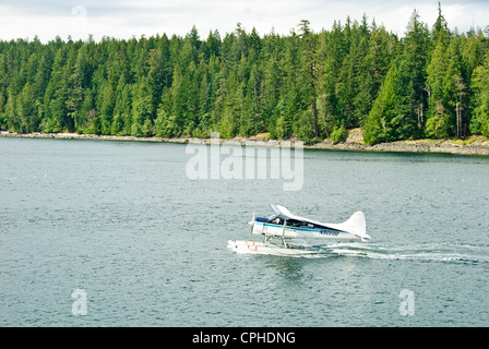 La pêche au saumon,avril,Point,l'île Quadra célèbre pêche du saumon quinnat, Campbell River, Vancouver Island, British Columbia, Canada Banque D'Images