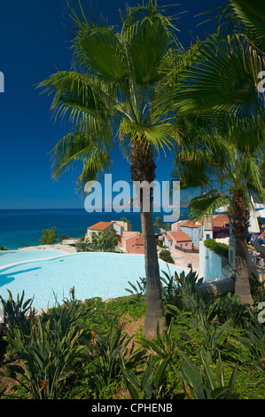 La Turquie, sur la mer Egée, la mer Égée Turque, Europe, European, piscine de l'hôtel, piscines d'hôtel, la piscine, les piscines, hotel, hotels, tourisme, natation Banque D'Images