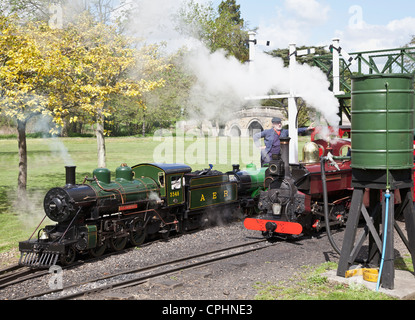 Le chemin de fer miniature Audley End Banque D'Images