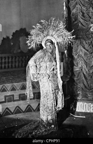 Max Hansen comme Fritzi Massary dans 'Eine Frau von Format', 1927 Banque D'Images