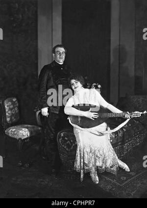 Richard Tauber et Lotte Lehmann, 1924 Banque D'Images