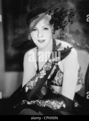 Mady Chrétiens dans 'Salon Dora Green', 1933 Banque D'Images