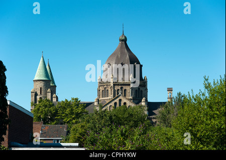 'Int' Lambertuskerk (St. Lambertus Église), Maastricht, Limbourg, Pays-Bas, l'Europe. Banque D'Images