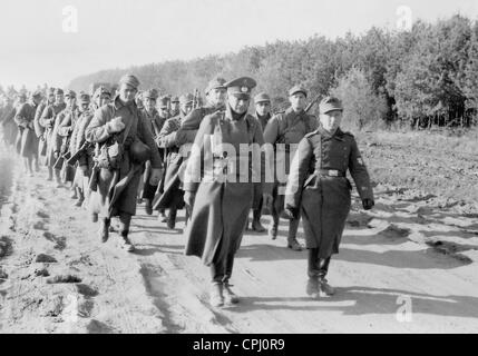 Des soldats de la Légion croate sur le front de l'Est, 1942 Banque D'Images