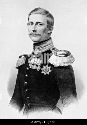 Le Prince Friedrich Wilhelm de Prusse Banque D'Images