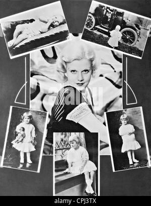 Jean Harlow, 1933 Banque D'Images