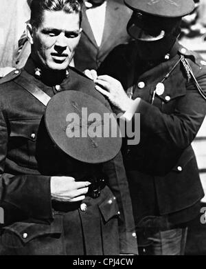 Gene Tunney dans un uniforme de la marine Banque D'Images