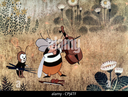 Cvrcek a pila Banque D'Images