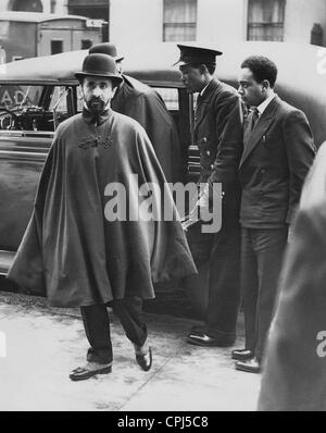 Haile Selassie à Londres, 1937 Banque D'Images