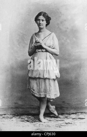 Isadora Duncan, 1902 Banque D'Images