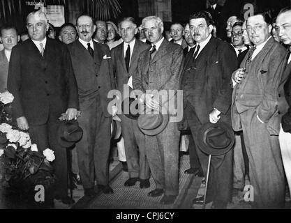 Conférence de réparation à Lausanne, 1932 Banque D'Images