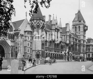 Palais de justice de London Banque D'Images