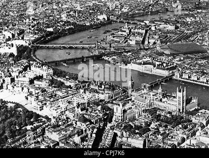 Vue sur la ville de Londres Banque D'Images