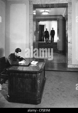 Vue de l'intérieur de la Chancellerie du Reich, 1939 Banque D'Images