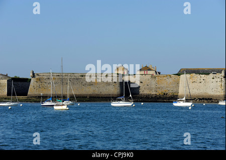 Citadelle de Port-Louis près de Lorient, Morbihan, Bretagne,Bretagne,France Banque D'Images