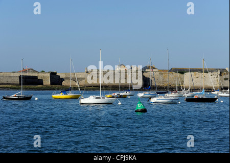 Citadelle de Port-Louis près de Lorient, Morbihan, Bretagne,Bretagne,France Banque D'Images