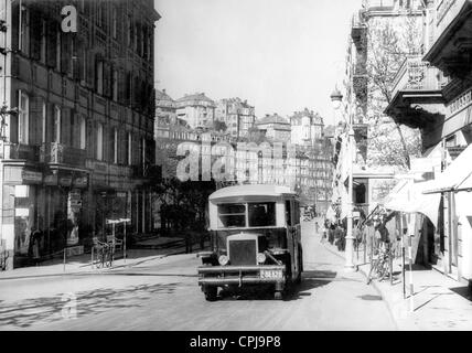 Street à Karlovy Vary Banque D'Images