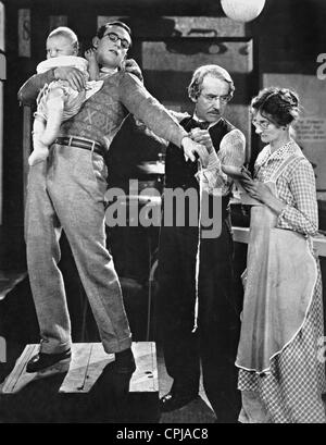 Harold Lloyd dans 'La Première', 1925 Banque D'Images