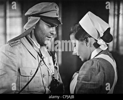 Joachim Gottschalk et Brigitte Horney dans 'tumulte à Damas", 1939 Banque D'Images