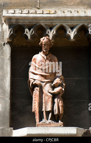 Ornement, Sint Matthias Kerk (l'église Saint Matthieu), Maastricht, Limbourg, Pays-Bas, l'Europe. Banque D'Images