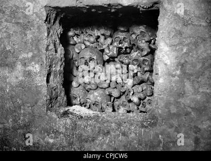 Catacombes à la cathédrale Saint-Étienne de Vienne, 1932 Banque D'Images