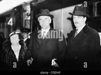 Sir John Simon et Sir Anthony Eden, 1935 Banque D'Images