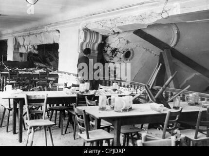 Buergerbraeukeller après la tentative d'assassinat sur Hitler, 1939 Banque D'Images