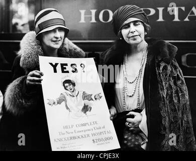 La Reine Marie de Roumanie, à New York, 1926 Banque D'Images