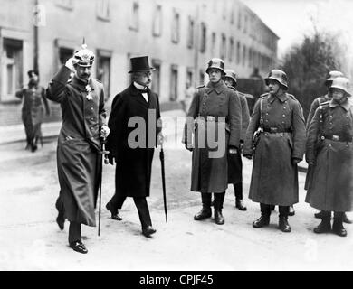 Le Prince Guillaume de Prusse, Août 1921 Banque D'Images