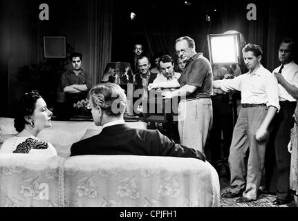 Tournage de "la fille Irene' dans Schuenzel, 1936 Reinhold Banque D'Images