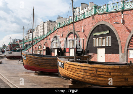 Front de mer de Brighton le musée de la pêche Banque D'Images