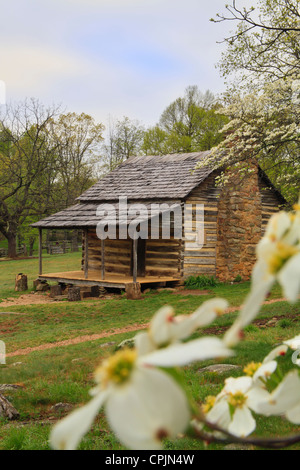 Les roches à bosse ferme, Blue Ridge Parkway, Virginie Banque D'Images