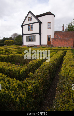 Une image prise à Boscobel House, Shropshire, où le roi Charles II d'hid un chêne pour échapper à des parlementaires. Banque D'Images