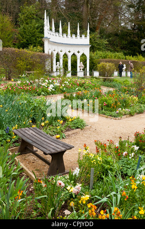 Jardin de style rococo, Painswick, Gloucestershire, Royaume-Uni Banque D'Images