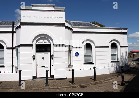 Laston House à Tenby Banque D'Images