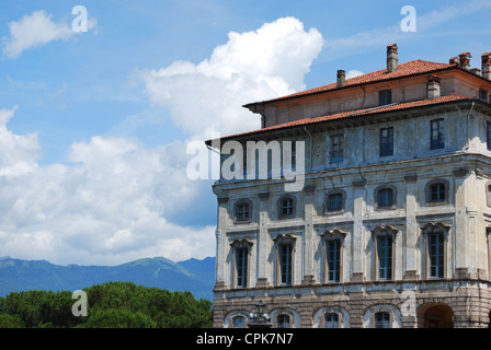 Ancien Palais Borromée sur l'Isola Bella, l'Île Borromée sur le lac Majeur, Stresa, Italie Banque D'Images