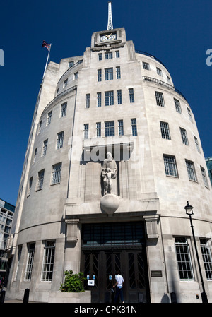 BBC Broadcasting House, Londres Banque D'Images