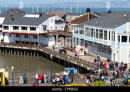 Pier 39, Fisherman's Wharf San Francisco Californie Amérique USA turism turist Banque D'Images