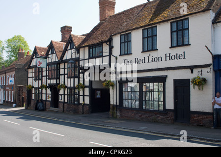 Le Red Lion Hotel à Wendover, Buckinghamshire Banque D'Images