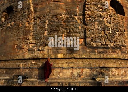 Sarnath, Varanasi, Uttar Pradesh, Inde Banque D'Images