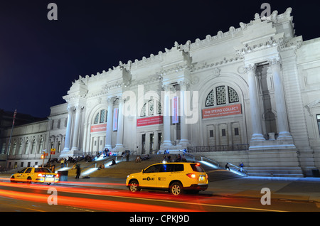 Le célèbre Metropolitan Museum of Art de New York, New York, USA. Banque D'Images
