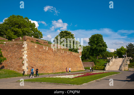 Beogradska tvrdava la forteresse de Belgrade dans la région du parc de Kalemegdan Belgrade Serbie Europe centrale Banque D'Images