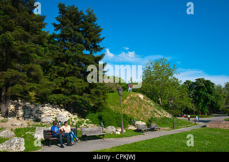 Beogradska tvrdava la forteresse de Belgrade dans la région du parc de Kalemegdan Belgrade Serbie Europe centrale Banque D'Images