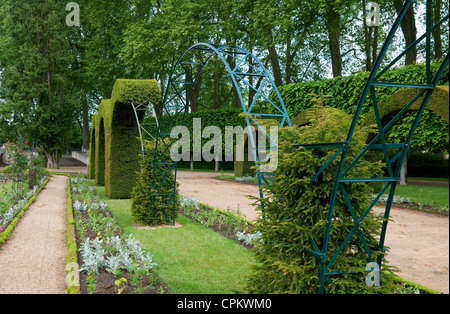 Parc public garden, Bourges, France Banque D'Images