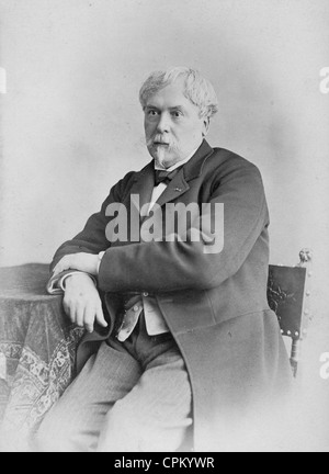 Edmond de Goncourt, autour de 1870 Banque D'Images