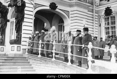 Célébration du régiment en Russie, 1906 Banque D'Images