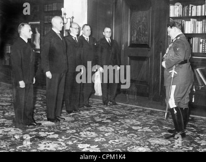 Hermann Goering avec administration de l'état du théâtre, 1935 Banque D'Images